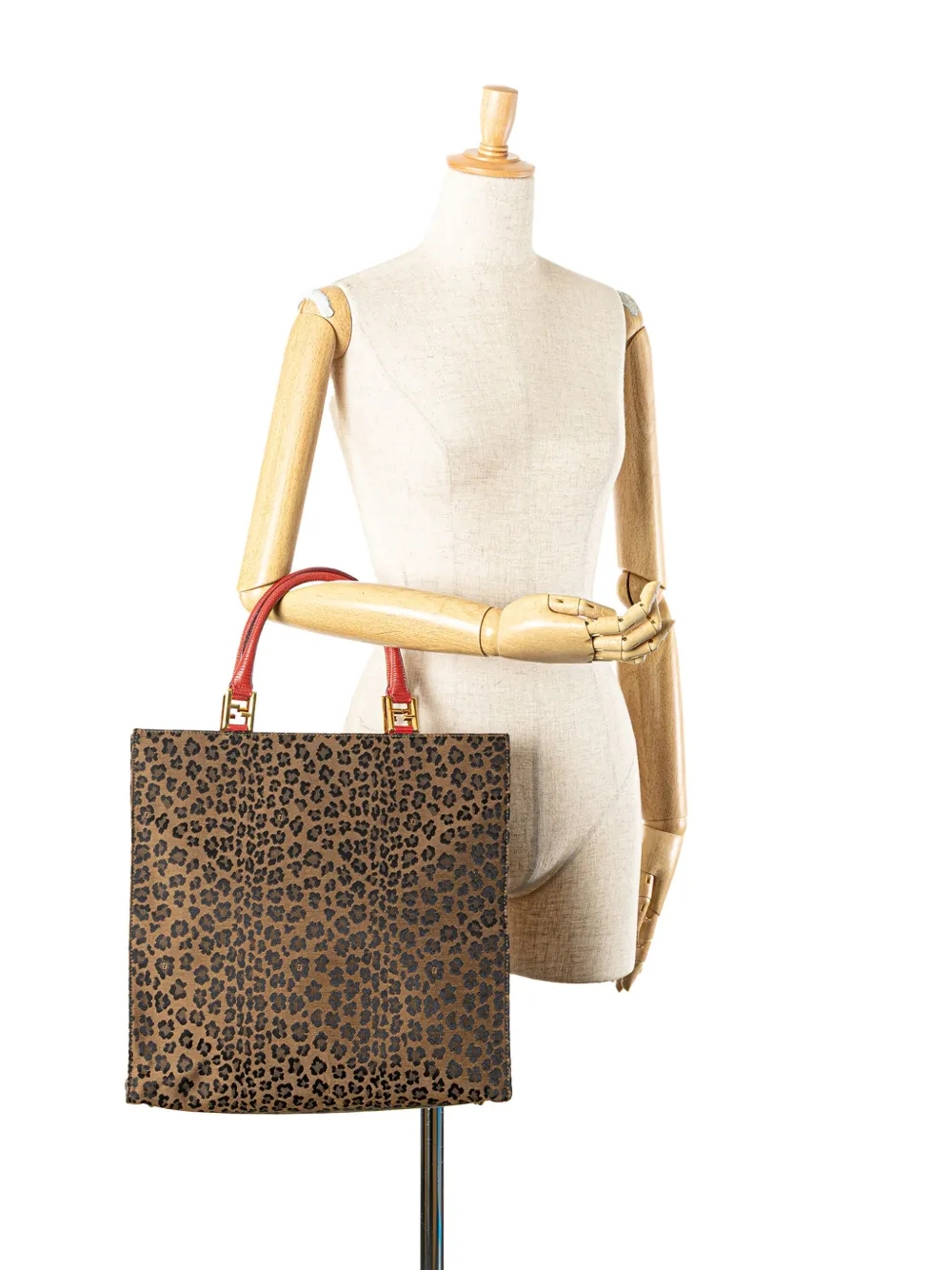 Fendi Pre-Owned 20th Century Leopard Print Canvas tote bag | Pre-Owned | Image 2