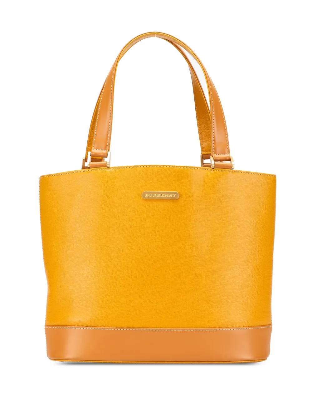 Burberry Pre-Owned 2000-2017 Leather handbag | Yellow | Image 1