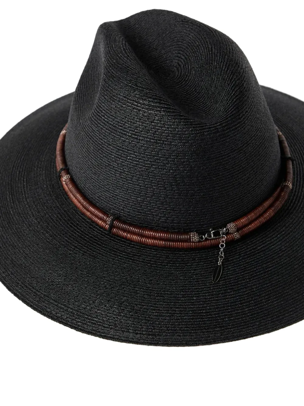 Brunello Cucinelli hemp-cotton fedora Zwart