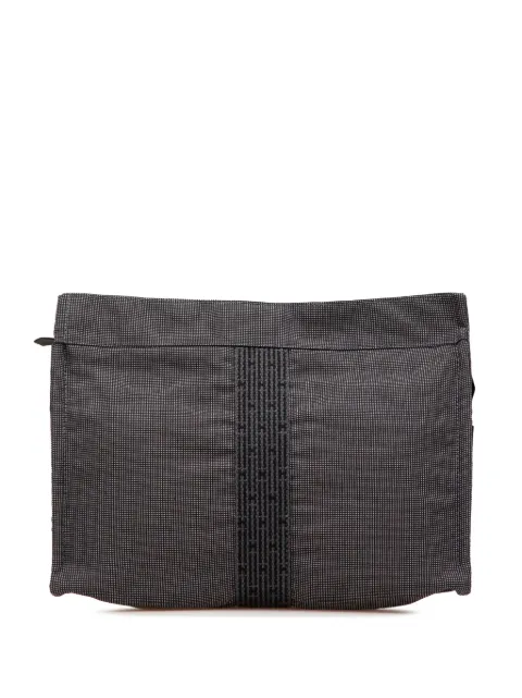 Hermès Pre-Owned 1990-2010 Canvas Herline clutch bag