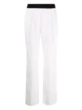LouLou de Saison Takaroa elastic-waist trousers - White