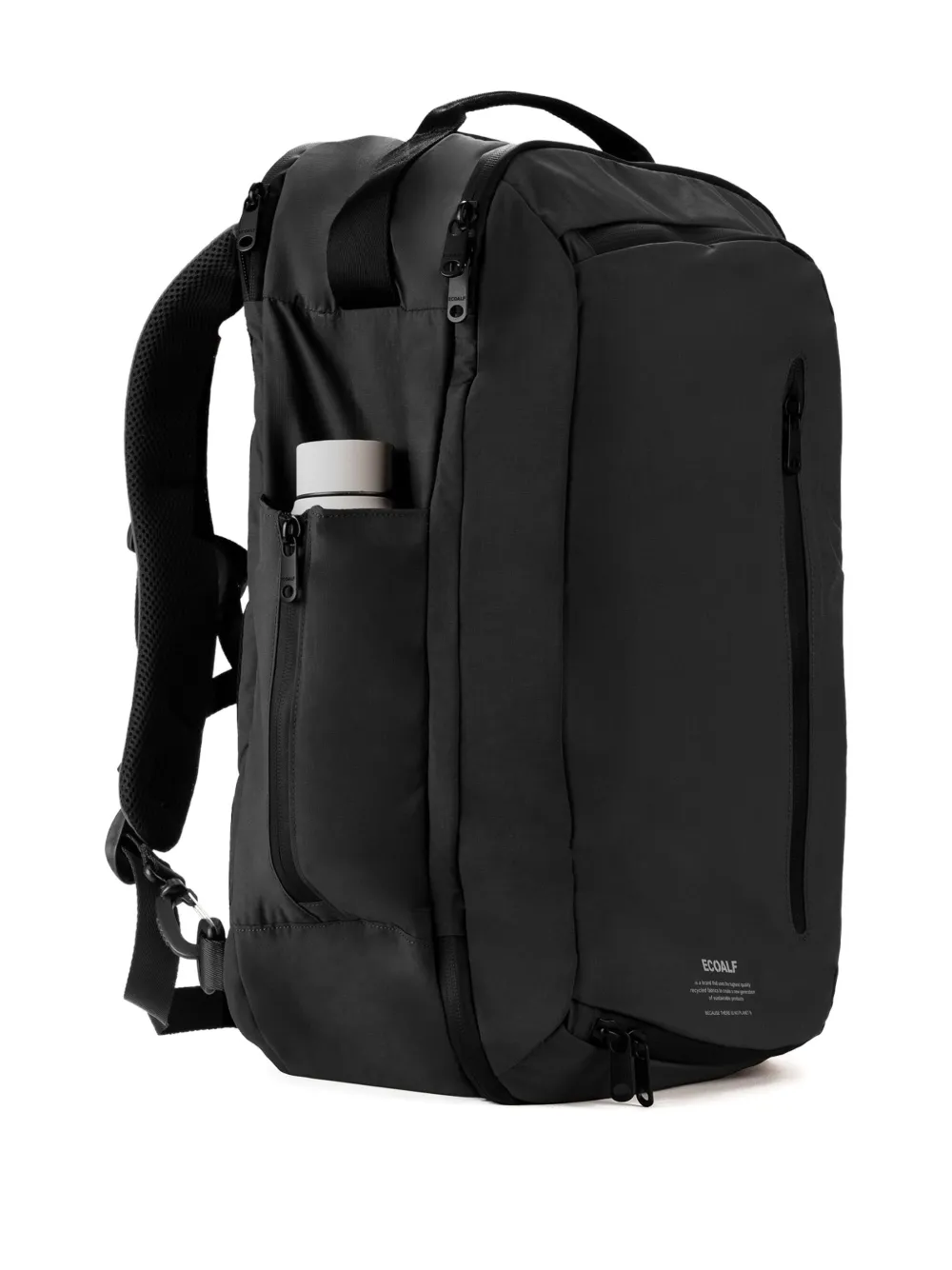 Ecoalf Oslo rugzak met rits Grijs