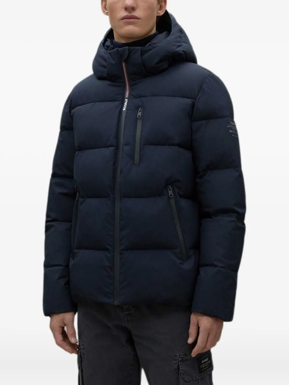 Ecoalf hooded zip jacket | Down Jackets | Image 2
