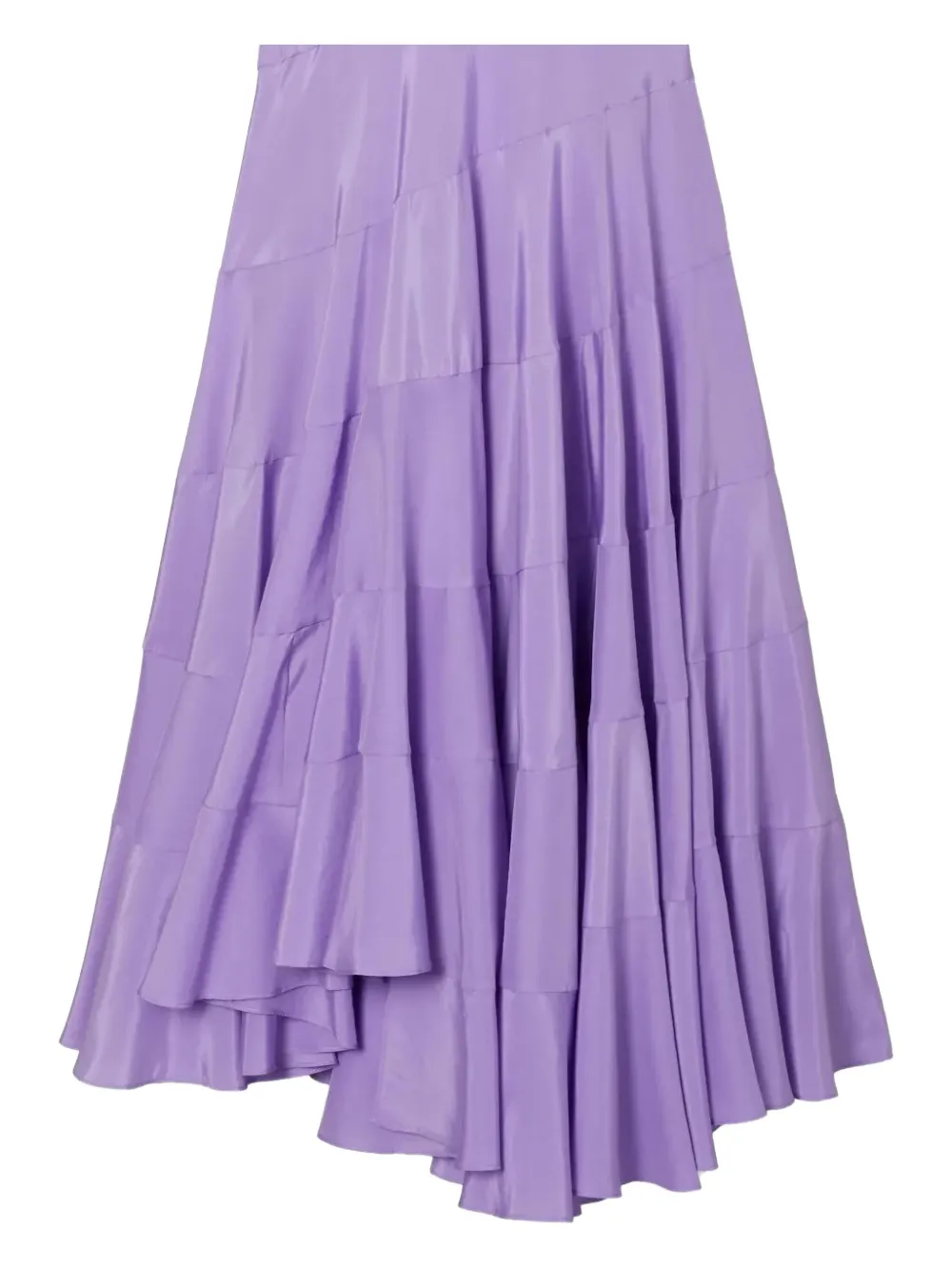 Tory Burch panelled midi dress Paars