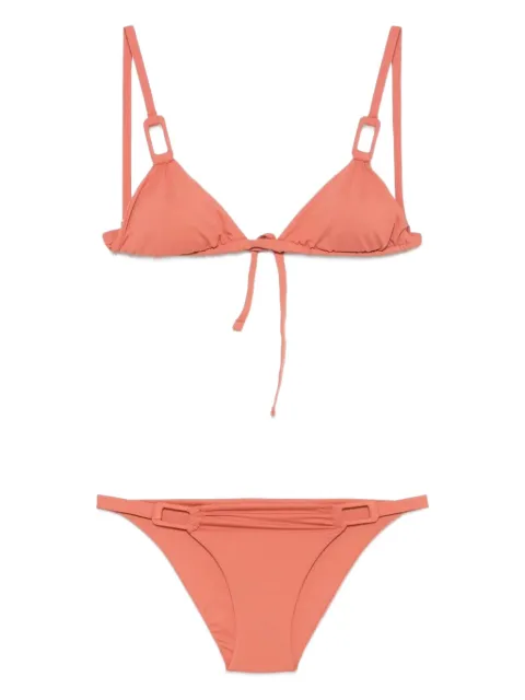 Fisico ring-detail bikini set
