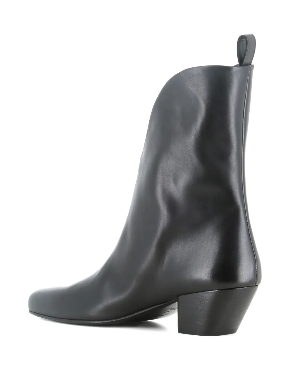Marsèll v-cut leather boots Black