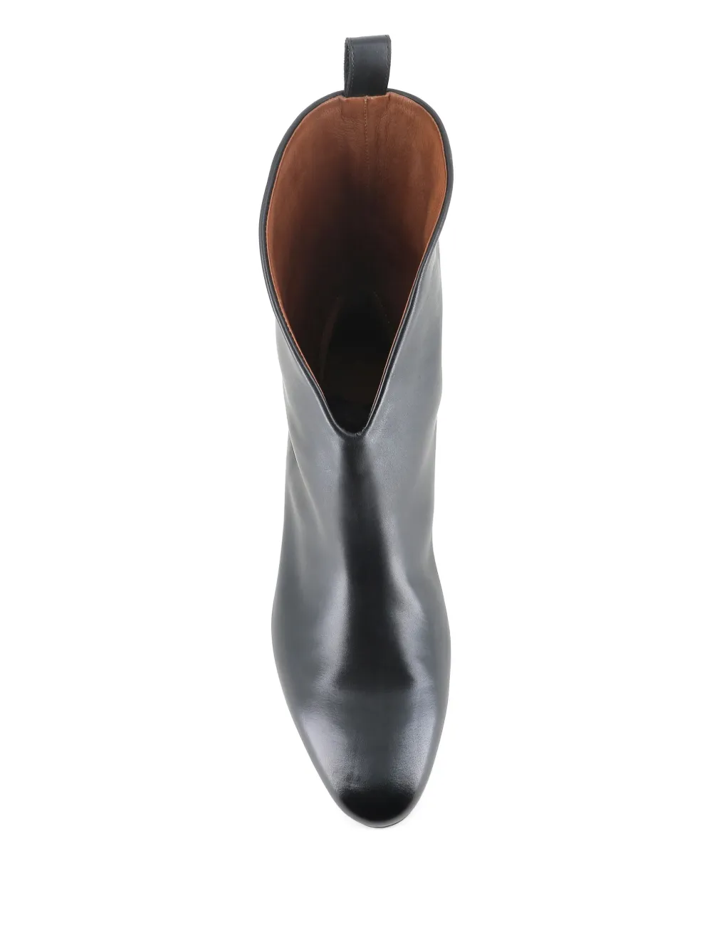 Marsèll v-cut leather boots Black