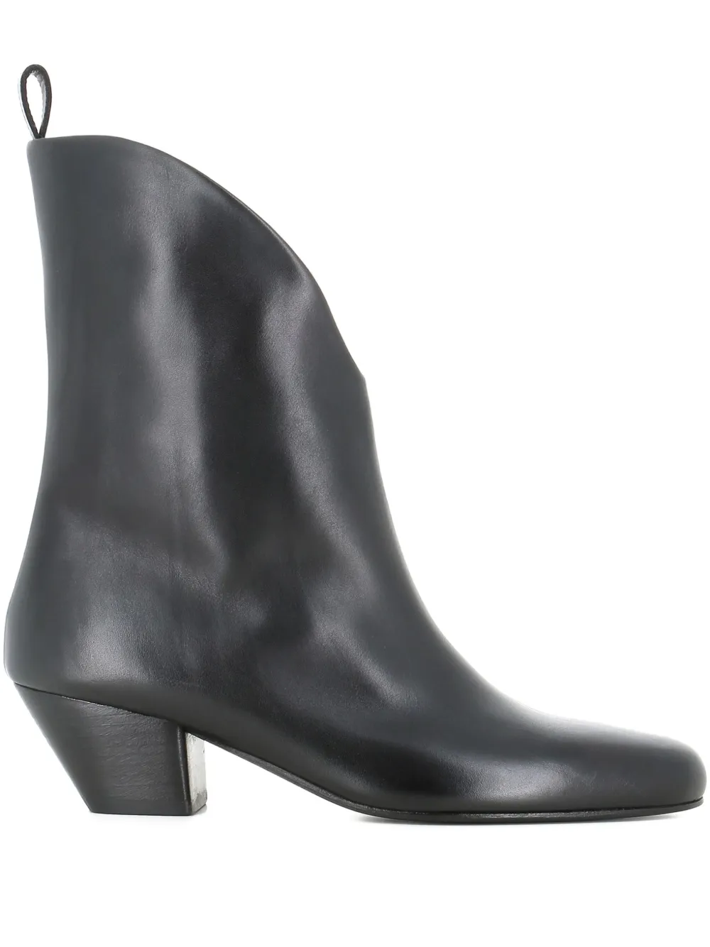 Marsèll v-cut leather boots | Black | Image 1