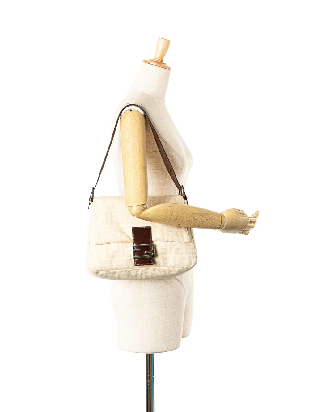 Fendi Pre-Owned 2000-2010 Zucca Canvas Mamma Forever shoulder bag | Pre-Owned | Image 2