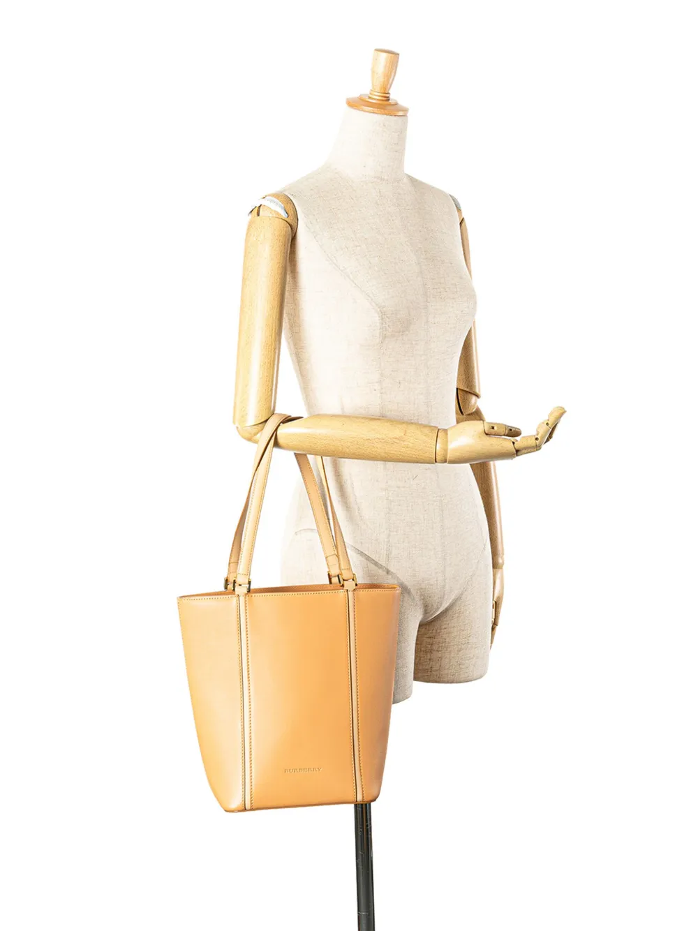 Burberry Pre-Owned 2000-2017 Leather tote bag | Pre-Owned | Image 2