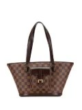 Louis Vuitton Pre-Owned 2003 Damier Ebene Manosque PM shoulder bag - Brown