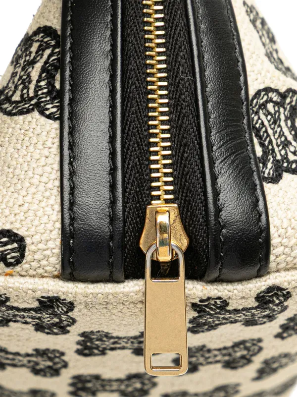 Celine Pre-Owned 2021 トリオンフ エンブロイダリーキャンバス