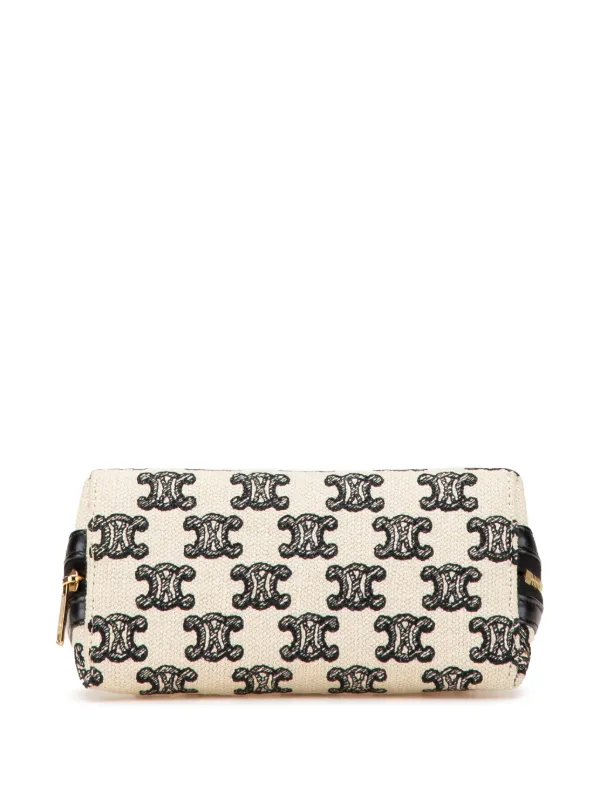 Celine Pre-Owned 2021 トリオンフ エンブロイダリーキャンバス