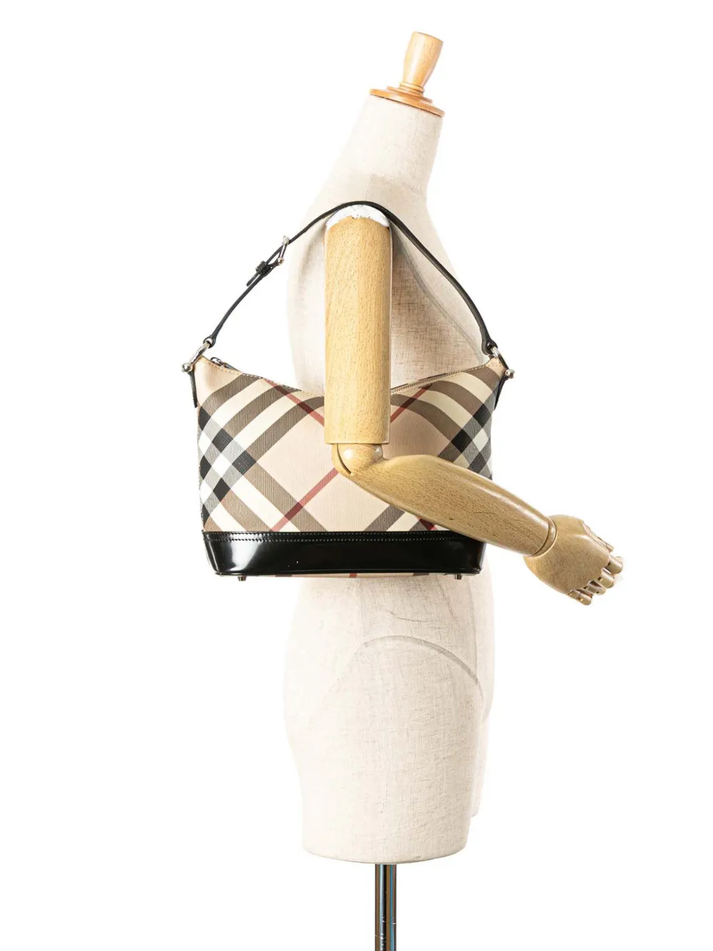 Burberry Pre-Owned 2000-2017 Supernova Check Coated Canvas shoulder bag | Pre-Owned | Image 2