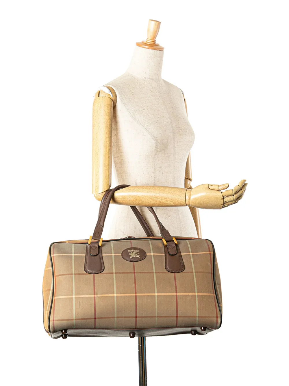 Burberry Pre-Owned 20th Century Vintage Check Canvas travel bag | Pre-Owned | Image 2