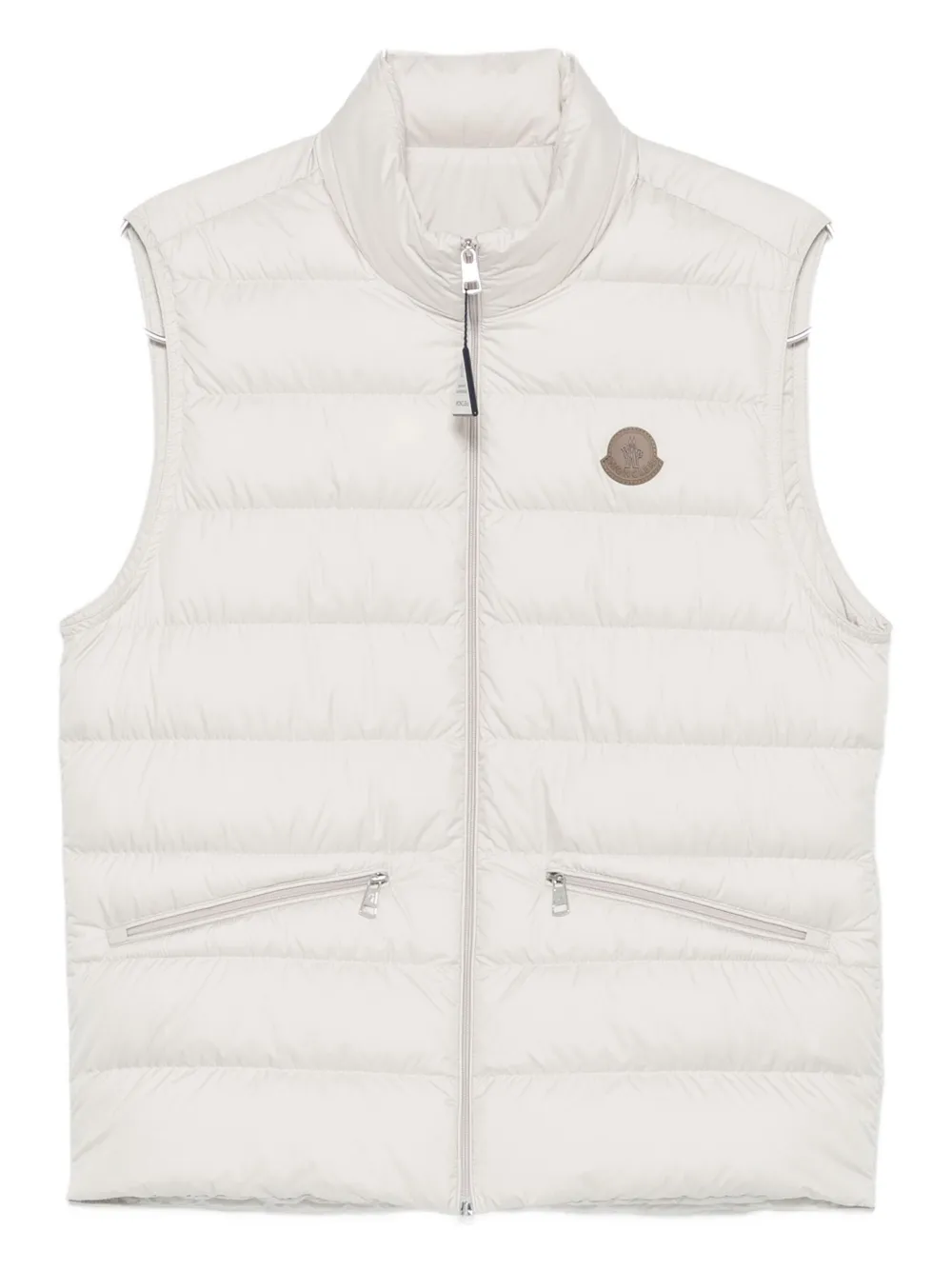 Moncler Treompan bodywarmer met rits Beige