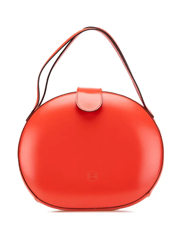 Loewe Pre-Owned 2000-2025 Anagram Leather Round Handbag