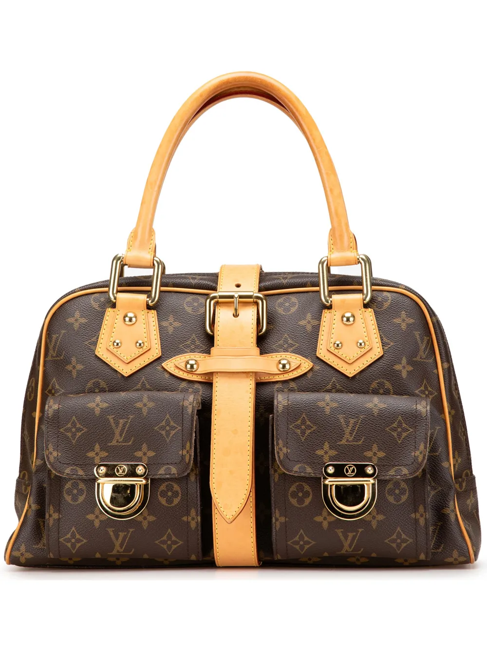 Louis Vuitton Pre-Owned 2006 Monogram Manhattan GM handbag - ブラウン Louis Vuitton Pre-Owned 2006 Monogram Manhattan GM handbag - ブラウン