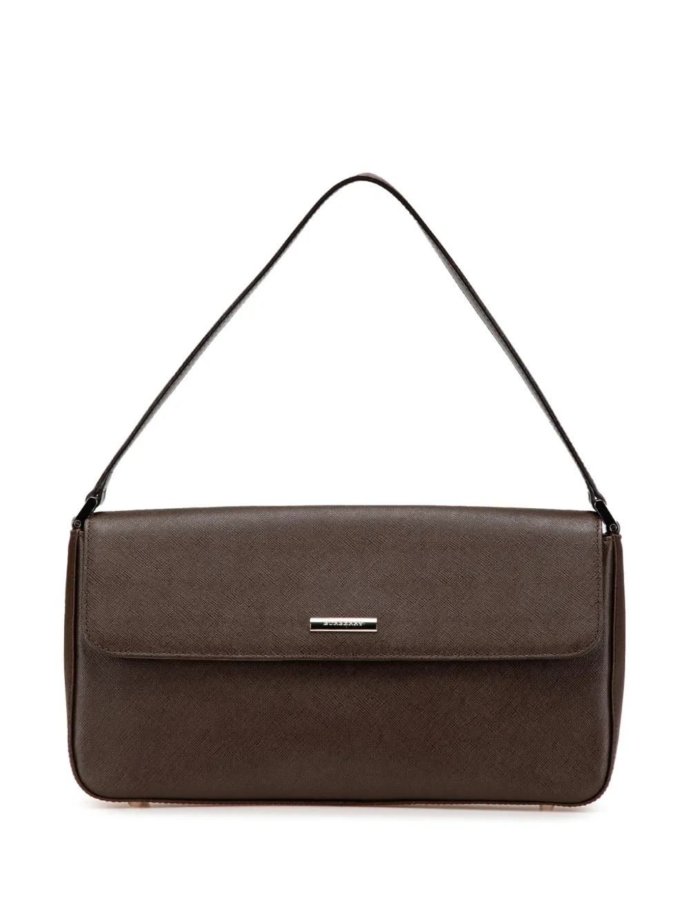 Burberry Pre-Owned 2000-2017 Leather Flap shoulder bag | Brown | Image 1