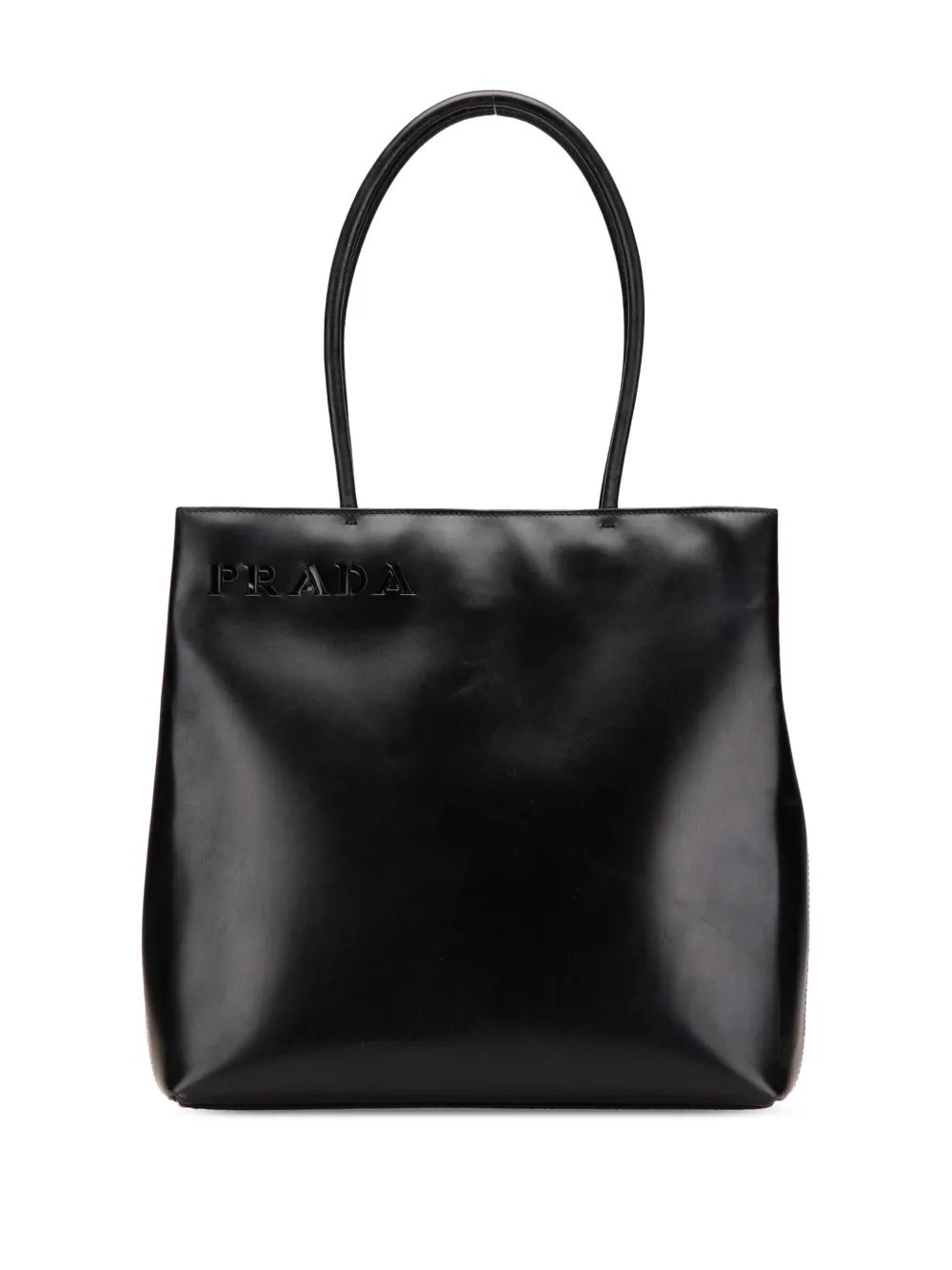 Prada Pre-Owned 2010-2025 Spazzolato tote bag | Black | Image 1
