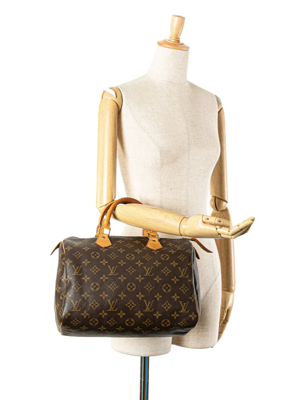 Louis Vuitton Pre-Owned 2003 Monogram Speedy 30 boston bag | Pre-Owned | Image 2
