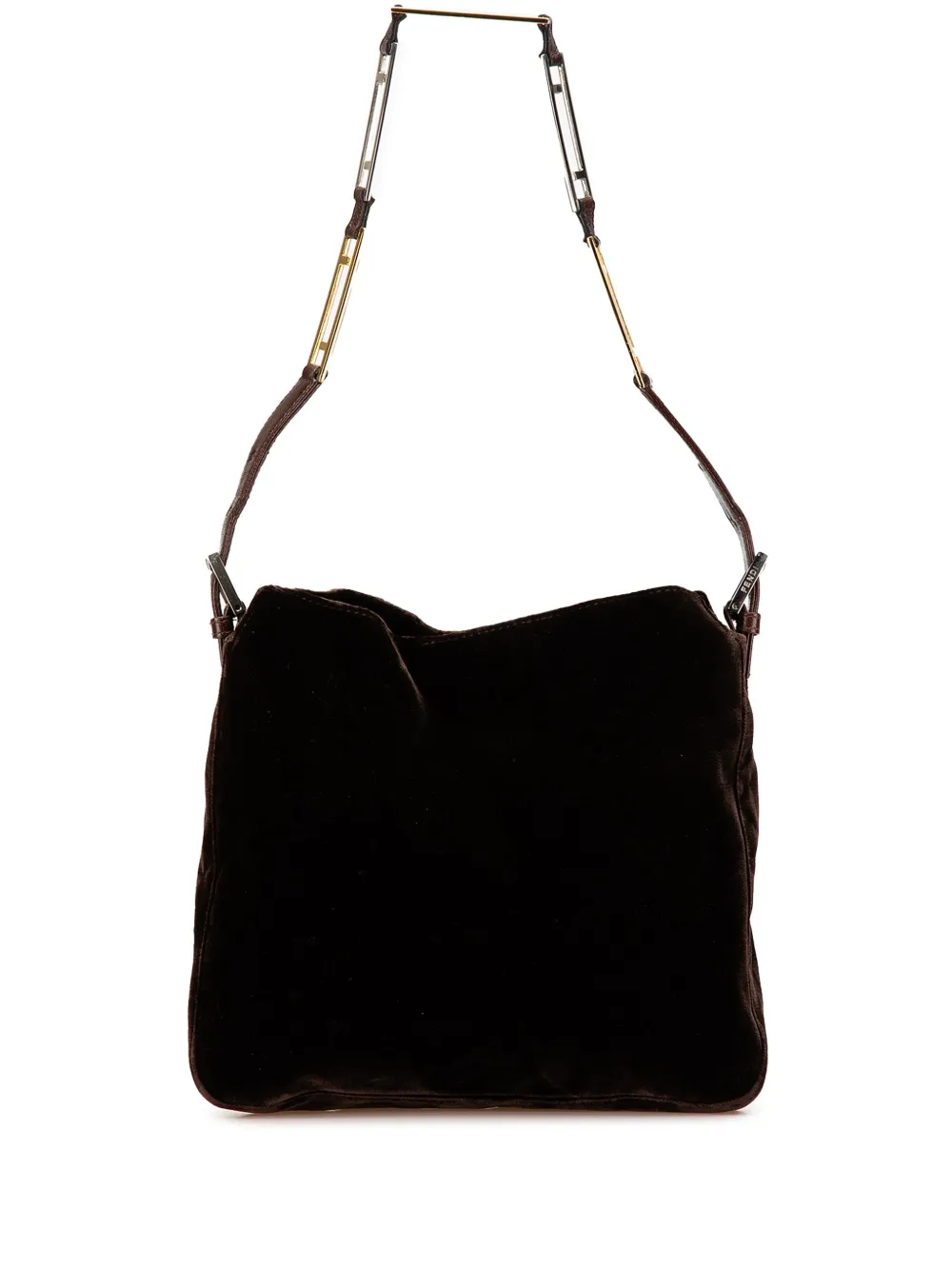 Fendi Pre-Owned 20th Century Velvet shoulder bag | Brown | Image 1