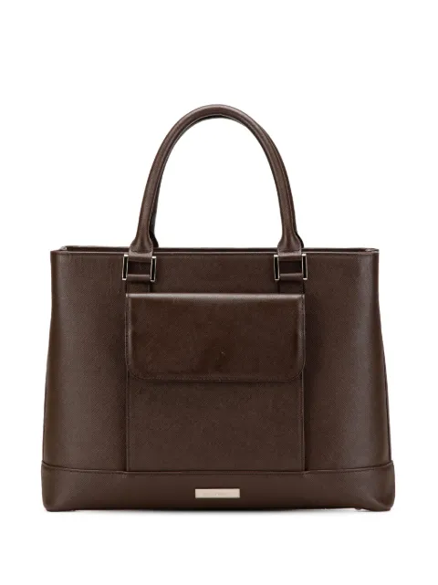 Burberry Pre-Owned 2000-2017 Leather tote bag