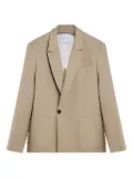 Domaine Des Artistes double-breasted patch-pocket jacket - Neutrals