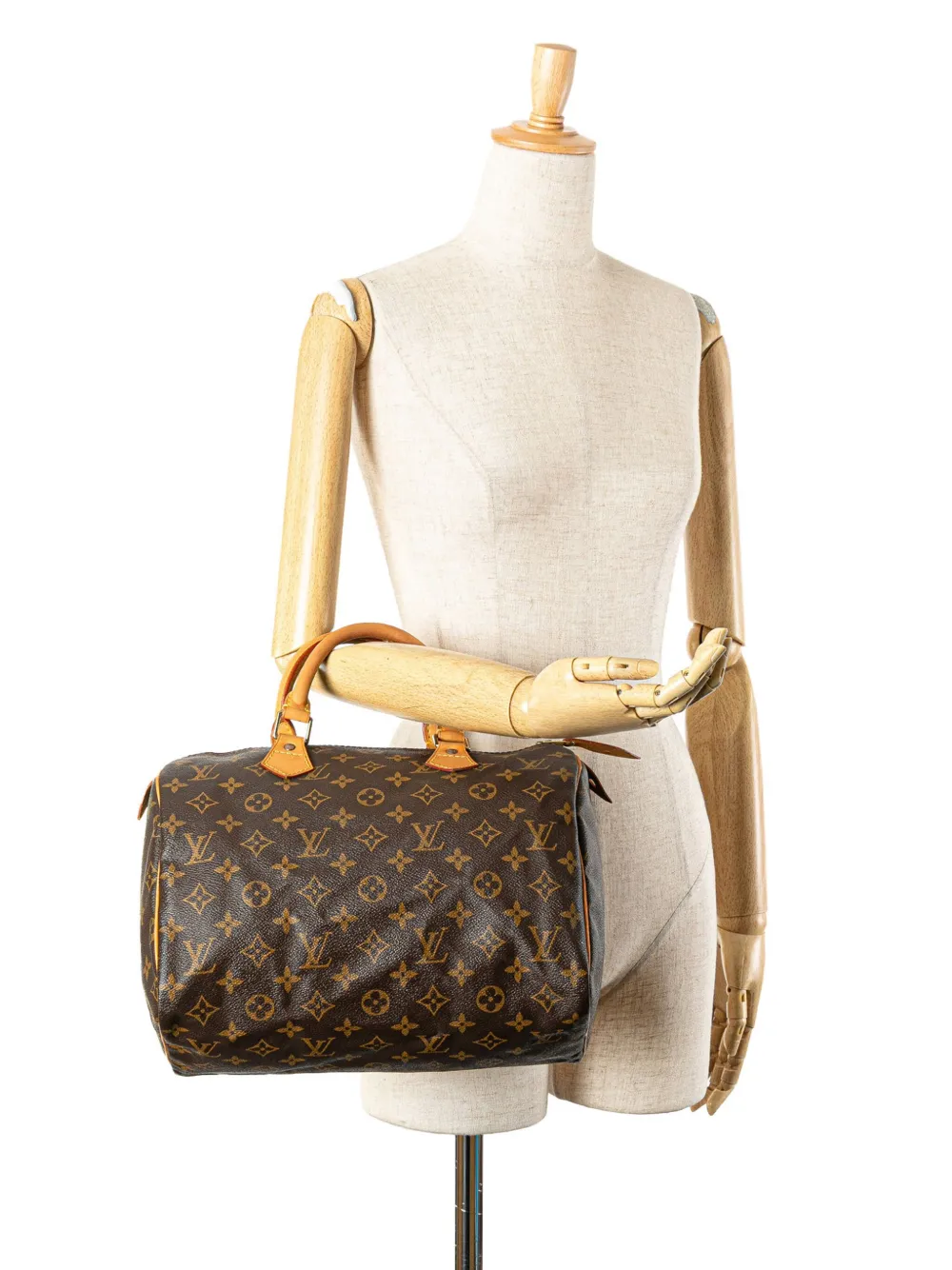 Louis Vuitton Pre-Owned 1997 Monogram Speedy 30 boston bag | Pre-Owned | Image 2