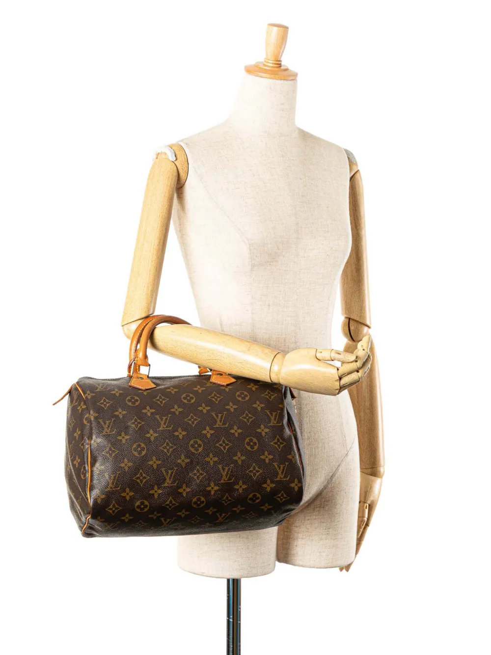 Louis Vuitton Pre-Owned 2001 Monogram Speedy 30 boston bag | Pre-Owned | Image 2