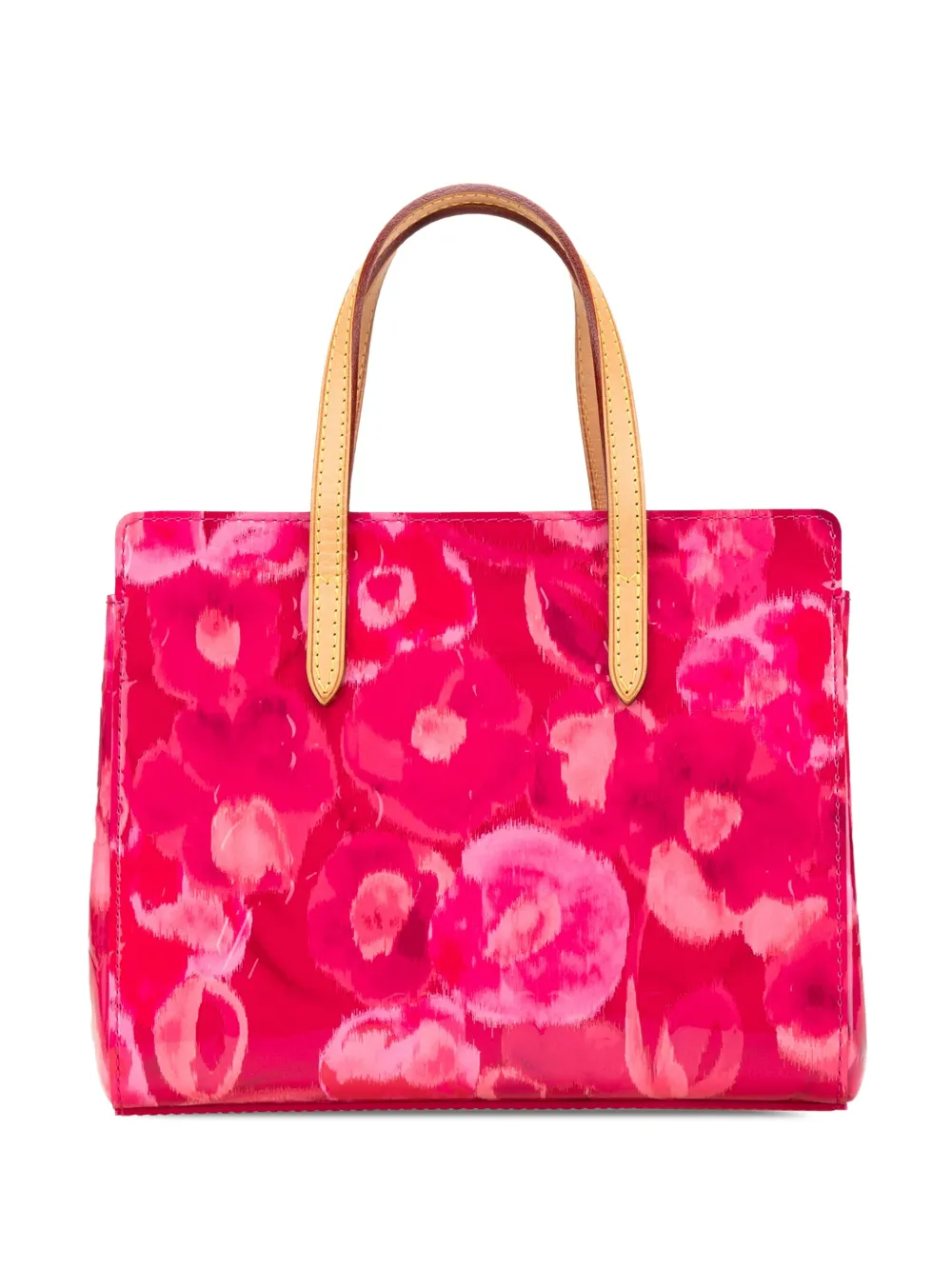 Louis Vuitton Pre-Owned 2013 モノグラム ヴェルニ イカット カタリーナ BB ハンドバッグ - ピンク Louis Vuitton Pre-Owned 2013 モノグラム ヴェルニ イカット カタリーナ BB ハンドバッグ - ピンク
