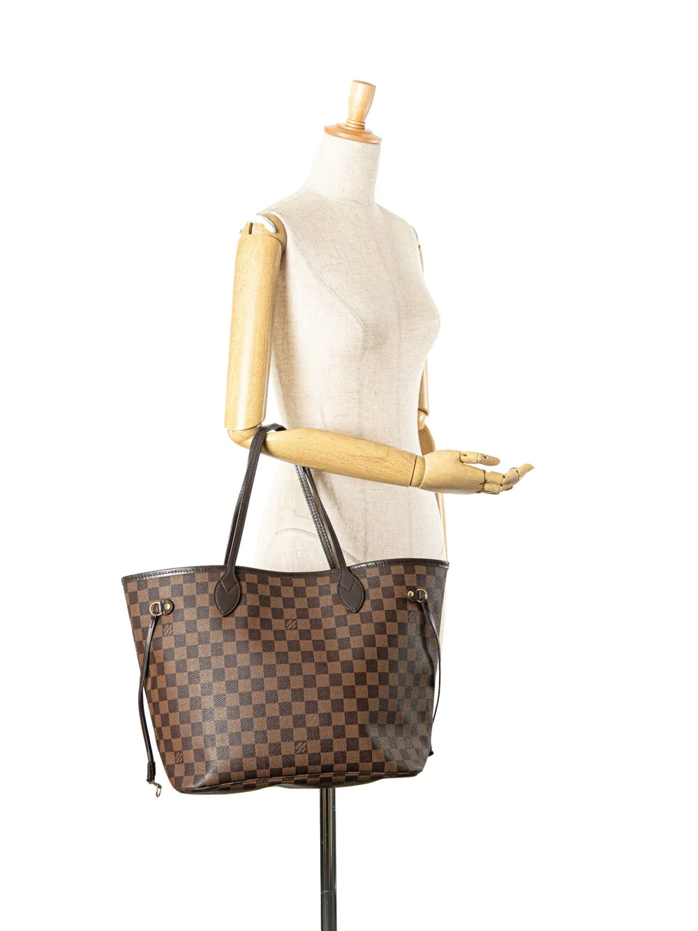 Louis Vuitton Pre-Owned 2013 Damier Ebene Neverfull MM tote bag | Pre-Owned | Image 2