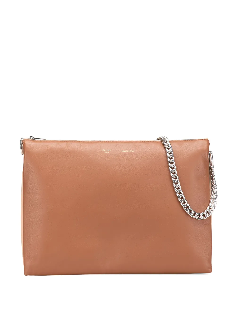 Céline Pre-Owned 2013 Lambskin Soft Trio shoulder bag | Brown | Image 1