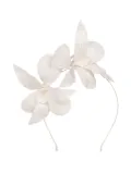 Jennifer Behr floral-motif headband - White