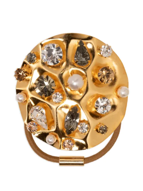 Jennifer Behr crystal-embellished scrunchie