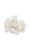 Jennifer Behr floral-motif claw clip - White