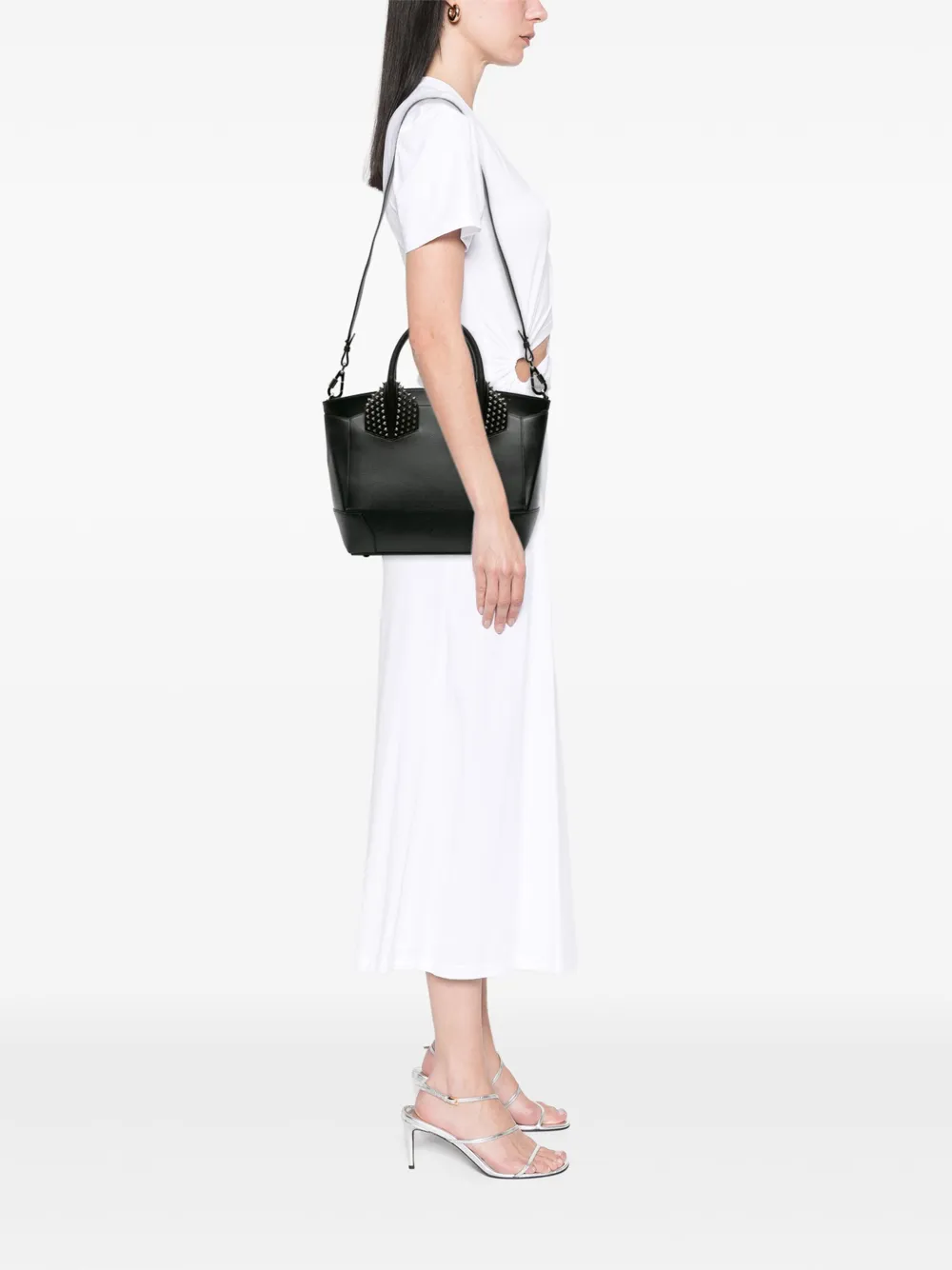 Christian Louboutin Pre-Owned 2015-2025 Leather Studded Eloise Top Handle Bag satchel | Pre-Owned | Image 2
