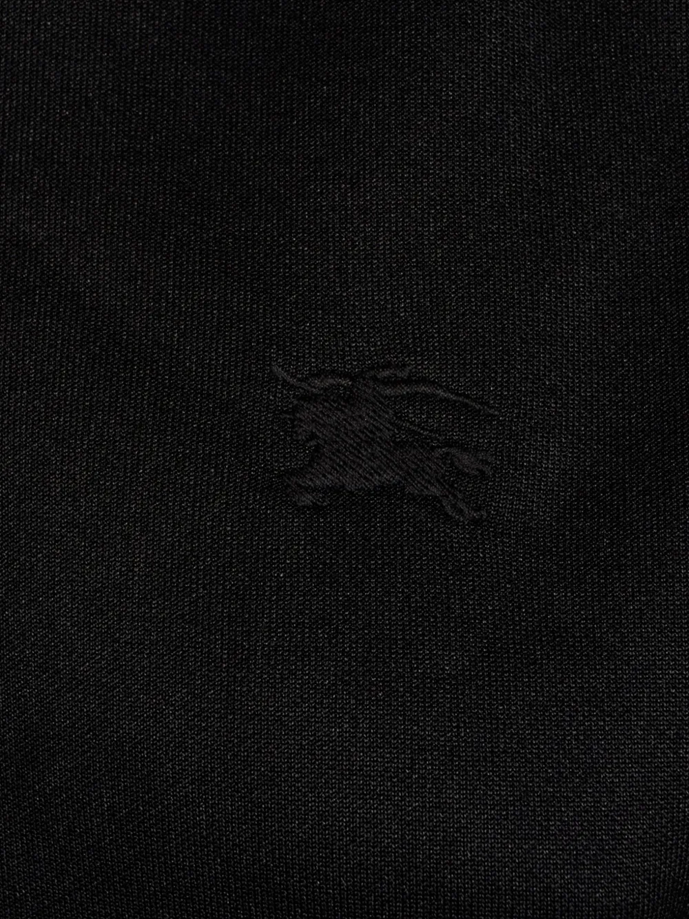 Burberry Hoodie met ruiten afwerking Zwart