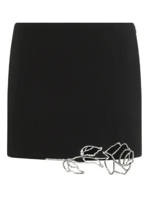 スカート BLUMARINE Black Wool Skirt 20128533_50119097_600.jpg