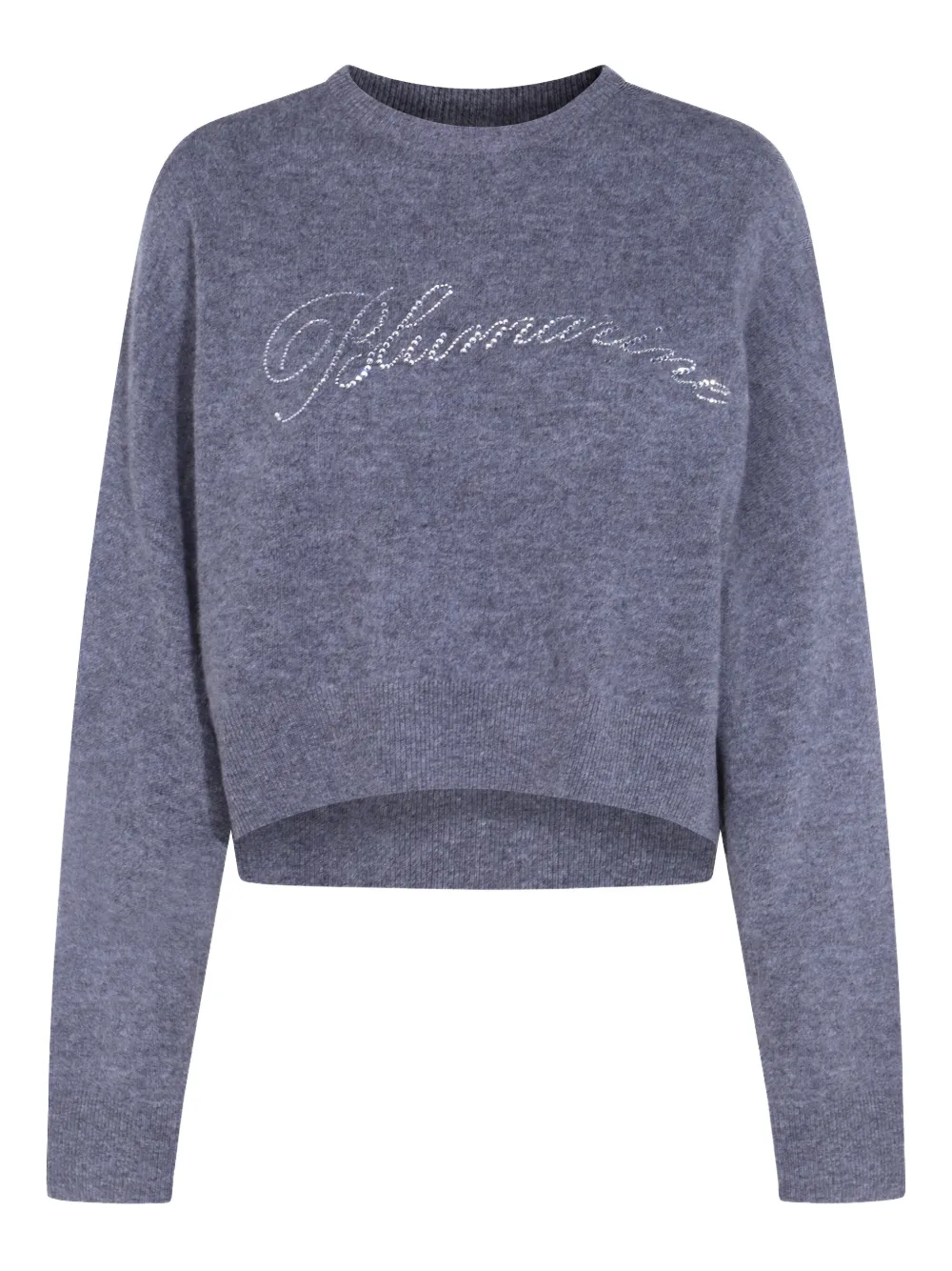 Blumarine Crystal-embellished Wool Sweater