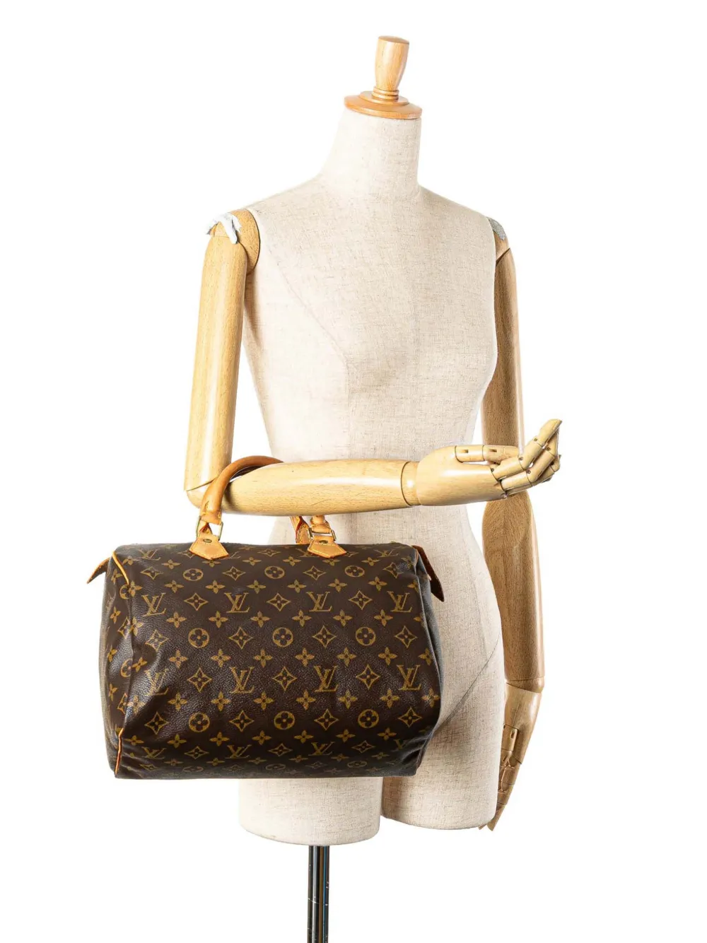 Louis Vuitton Pre-Owned 2002 Monogram Speedy 30 boston bag | Pre-Owned | Image 2