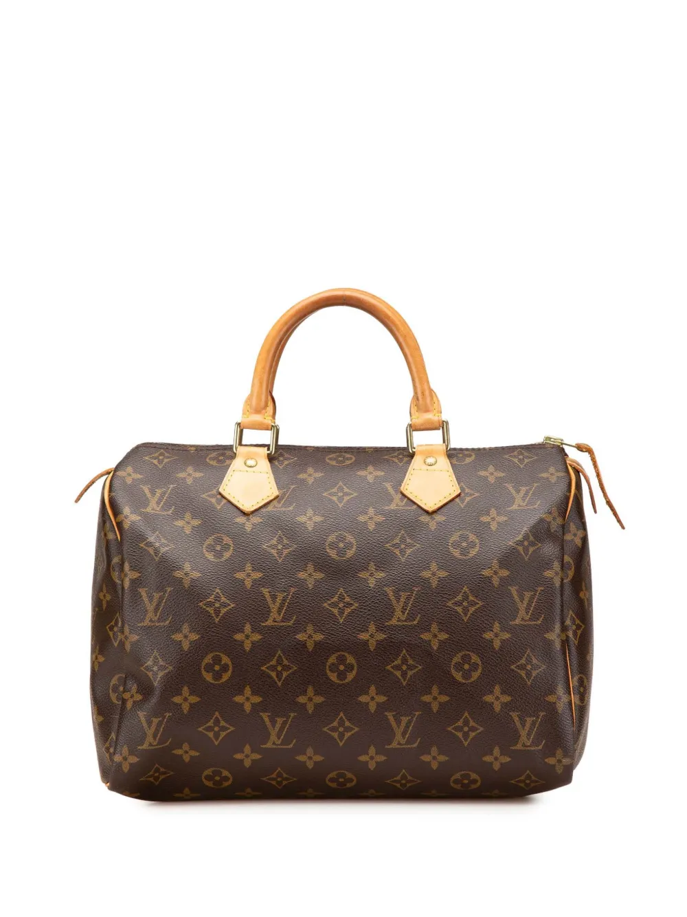 Louis Vuitton Pre-Owned 2002 Monogram Speedy 30 boston bag | Brown | Image 1