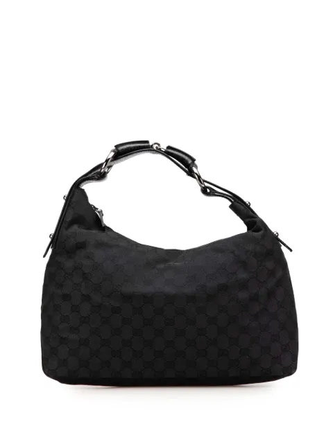 Gucci Pre-Owned 2000-2015 GG Canvas Horsebit Hobo shoulder bag