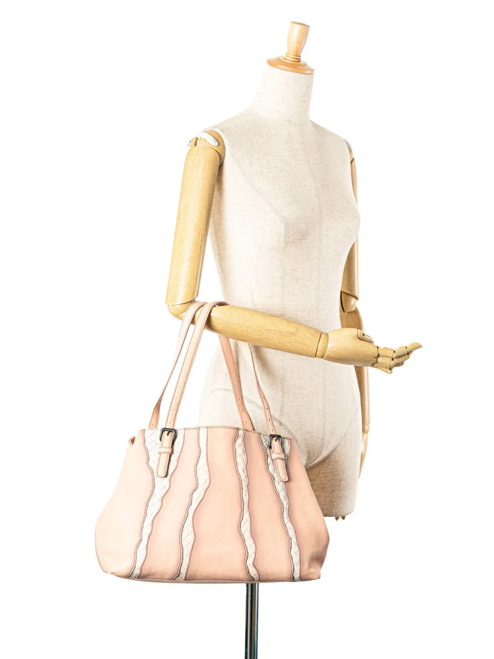 Bottega Veneta Pre-Owned 2012-2025 Medium Nappa Intrecciato Glimmer tote bag | Pre-Owned | Image 2