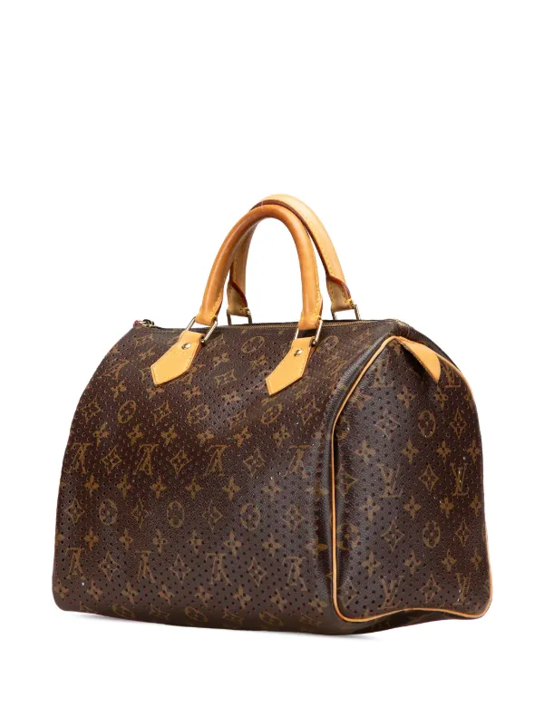 Louis Vuitton Pre-Owned 2005-2025 Monogram Perforated Speedy 30