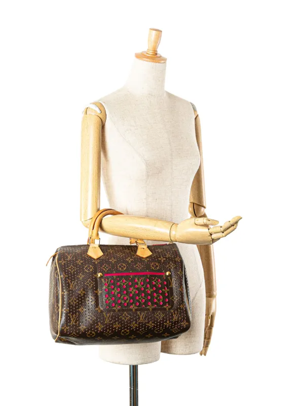 Louis Vuitton Pre-Owned 2005-2025 Monogram Perforated Speedy 30
