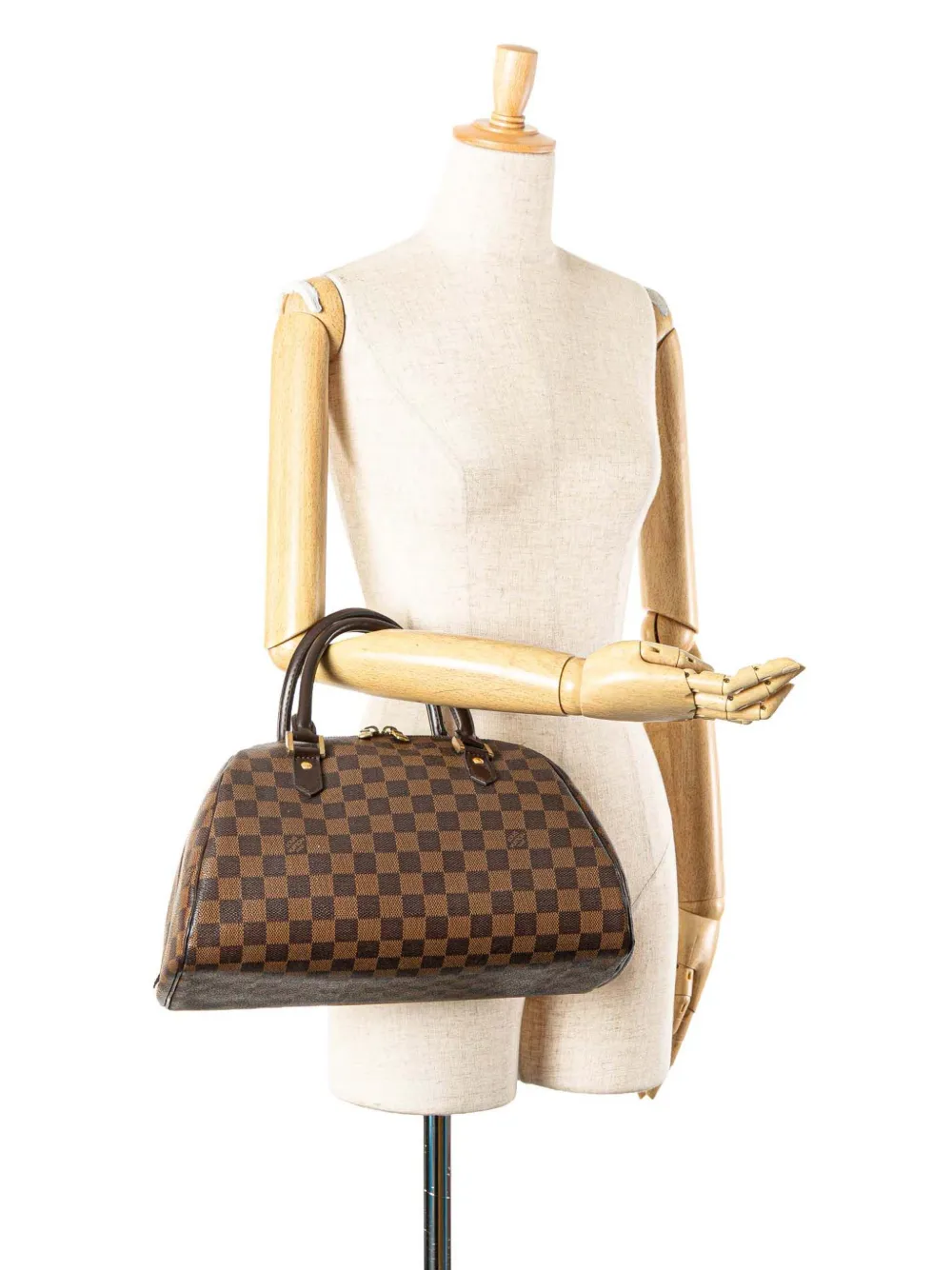 Louis Vuitton Pre-Owned 2002 Damier Ebene Ribera MM handbag | Pre-Owned | Image 2