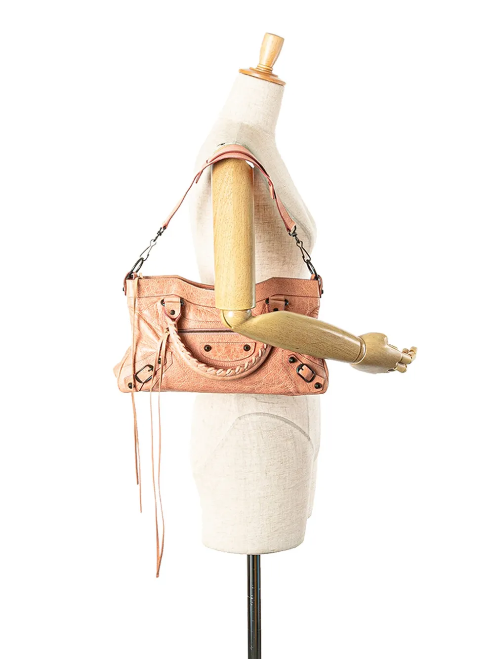 Balenciaga Pre-Owned 2011 Lambskin Motocross Classic First satchel | Pre-Owned | Image 2