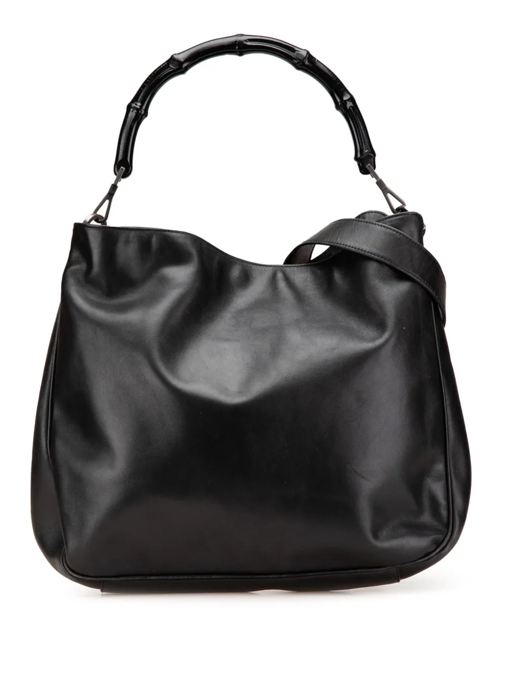 Gucci Pre-Owned 2000-2015 Calfskin Bamboo satchel | Black | Image 1