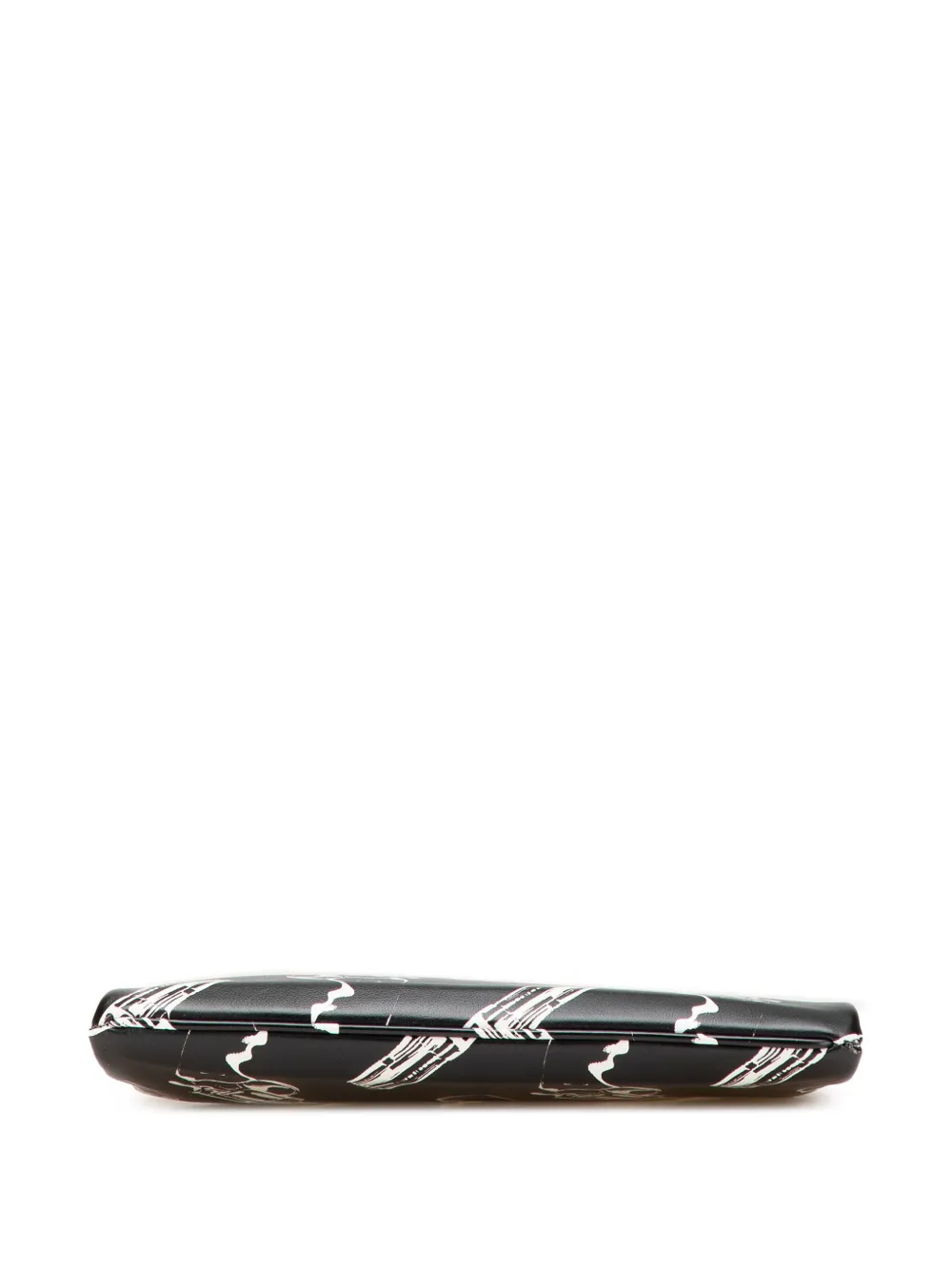 Pre-owned Saint Laurent 2014 Leather Gun Pop Print Clutch Bag